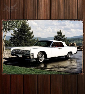 Металлическая табличка Lincoln Continental Convertible 376